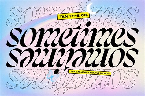 tan sometimes font free.